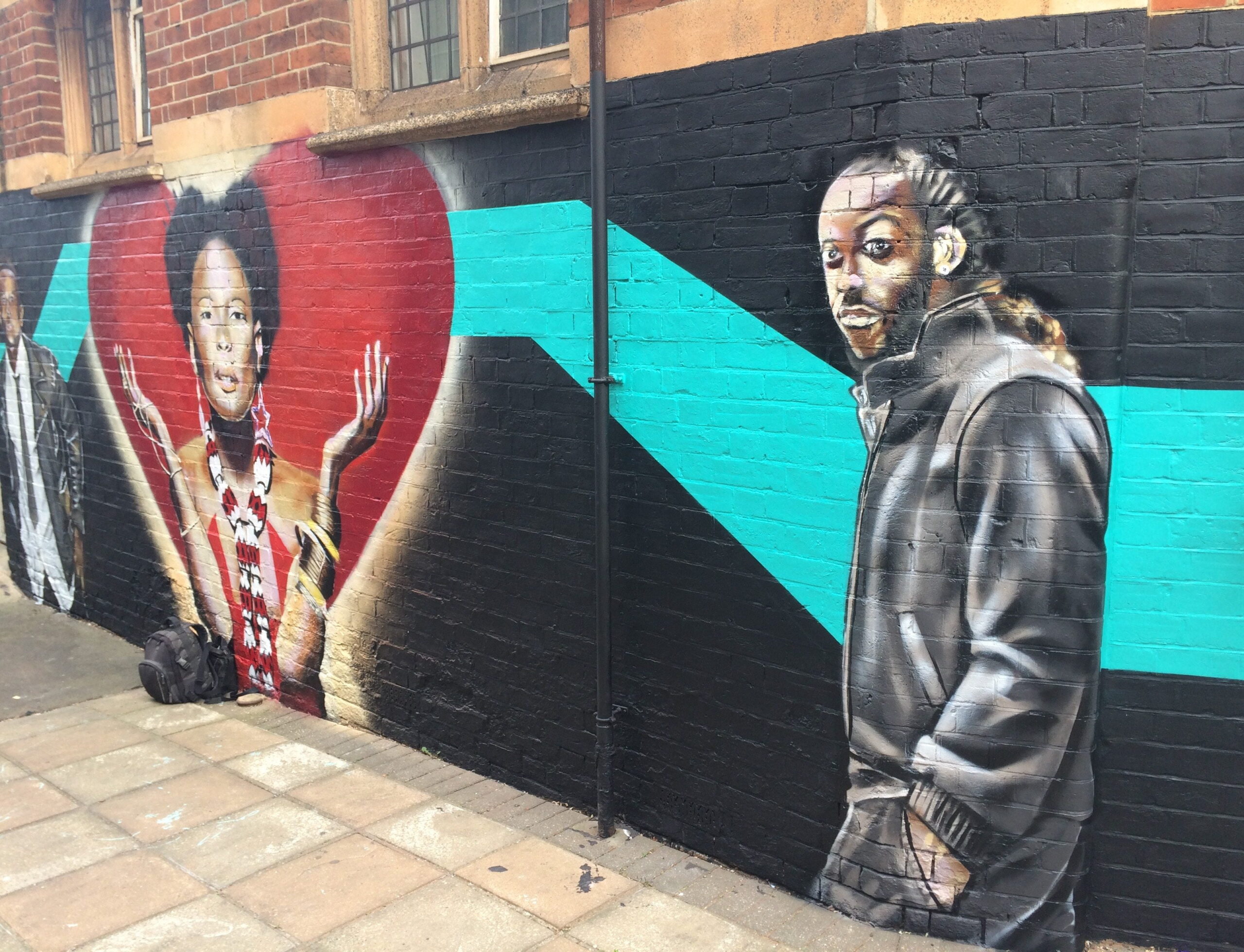 Claye & Shingai Shinowa represented in the MMC courtyard