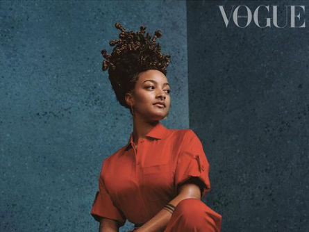 Nubya Garcia photographed by Campbell Addy