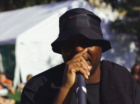 Mic Assassin performing at Camberwell Fair